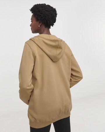 The Longline Zip Up Hoodie