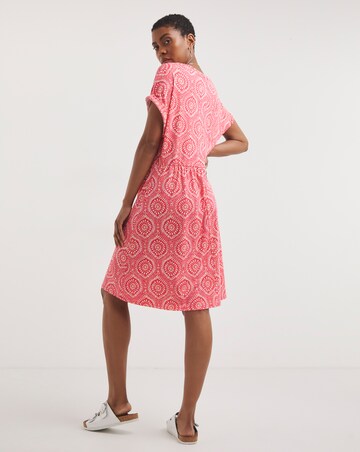 2 Pack Smock Dress With Cap Sleeve