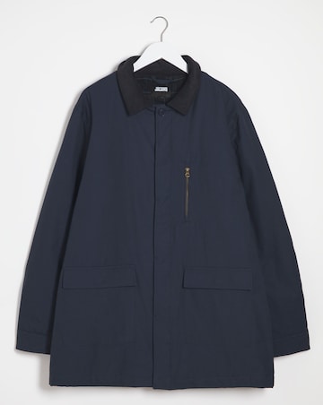 Navy Cotton Worker Jacket