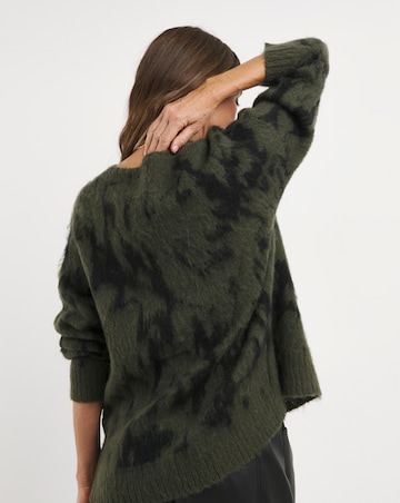 Religion Eccentric Jumper Brushed Yarn