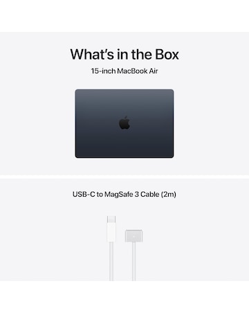 Apple MacBook Air (M5, 2026) 15in 10-core CPU 10-core GPU 16GB 512GB - Midnight