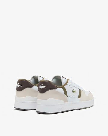 Lacoste T-Clip Set Trainers - White/Dark Brown