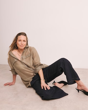 Anthology Indigo Wide Leg Jeans