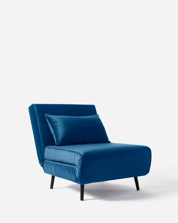 Lena Velvet Chair Bed