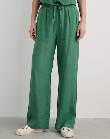 Seasalt Cornwall Tide Floe Linen Trouser