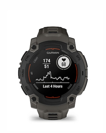 Garmin Instinct E 45mm Smart Watch - Black/Charcoal