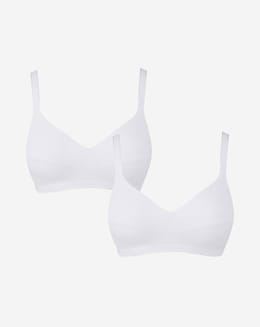Playtex Essentials 2Pack Basic Non Wired Bras