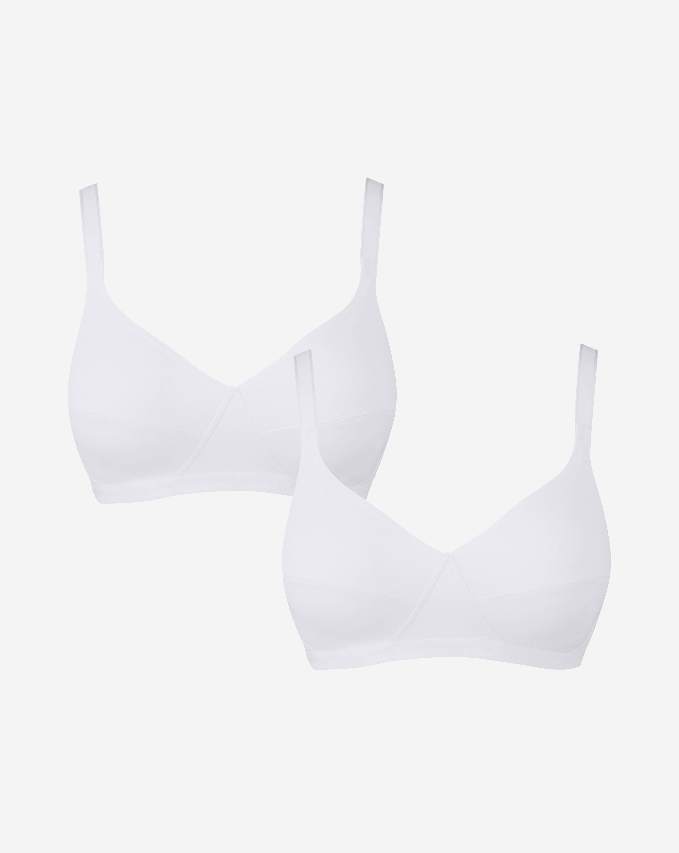 Playtex Essentials 2Pack Basic Non Wired Bras