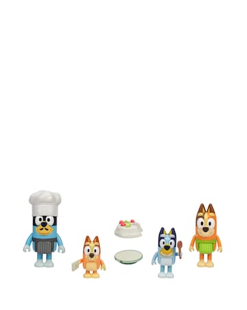 Bluey Lets Play Chef 4 Figure Pack - Pavolva