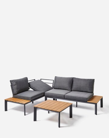 Charles Bentley Multi-Way Lounge Set with Recliner