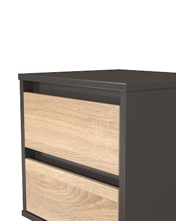Sloan 2 Drawer Bedside