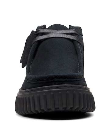 Clarks Suede Torhill Boots - Black