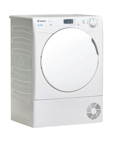 Candy CSEC8LF-80 8kg Condenser Tumble Dryer White + Install