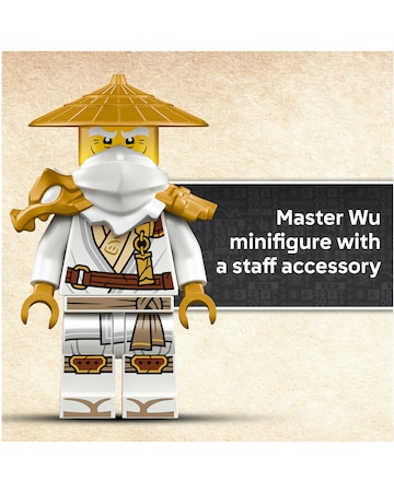 LEGO NINJAGO The Guardian Dragon Display Building Kit with Master Wu 71847