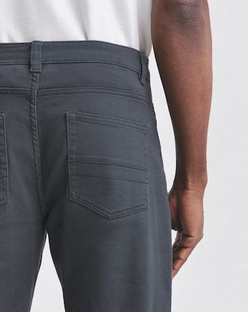 Union Blue Loose Fit Stretch Gabardine Jean