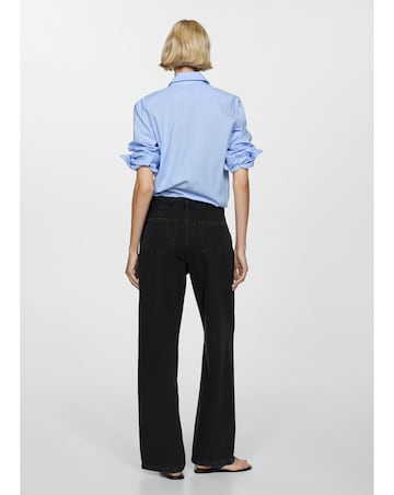 Mango Arletita Straight Pleated Jeans