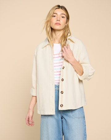 White Stuff Eden Denim Oversized Shirt