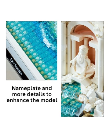 LEGO Architecture Trevi Fountain Model Italian Landmark, Building Set 21062