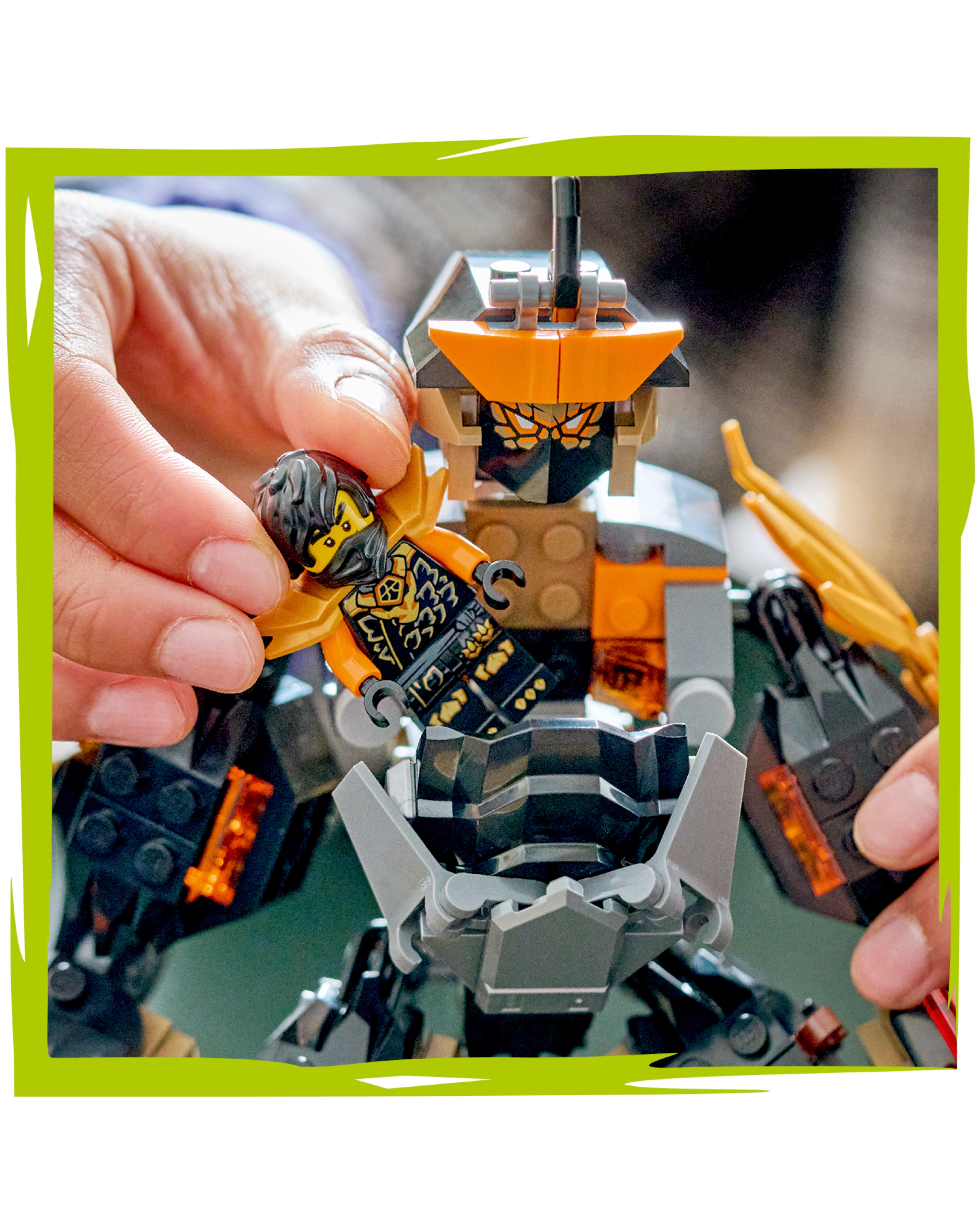 LEGO NINJAGO Cole's Mission Mech & Dragon Zane 71854 | JD Williams