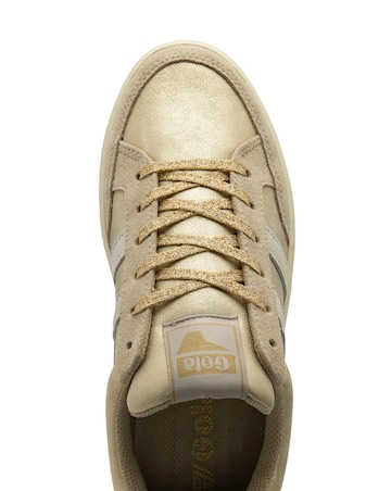 Gola Superslam Blaze II Trainers - Gold/Off White/Cerise