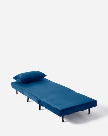 Lena Velvet Chair Bed