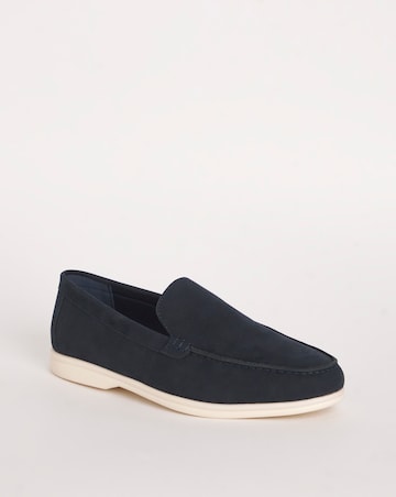 Suede Look Loafer Wide Fit