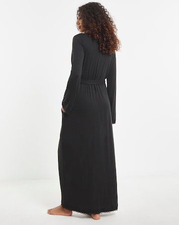 Pretty Secrets Cool Stretch Lace Maxi Dressing Gown