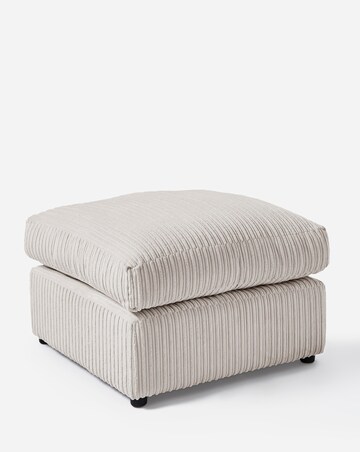 Ferguson Jumbo Cord Footstool
