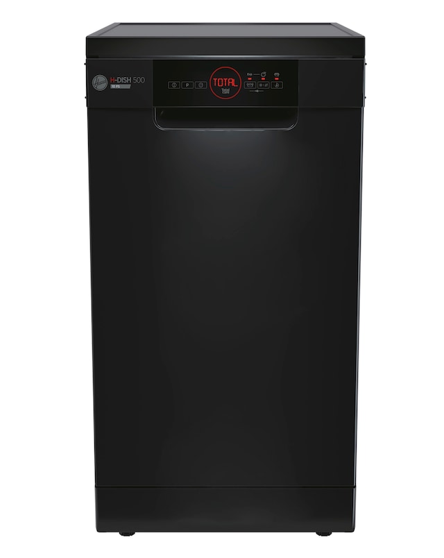 Hoover HDPH 2D1049B-80 Freestanding 10-Place Slimline Dishwasher - Black