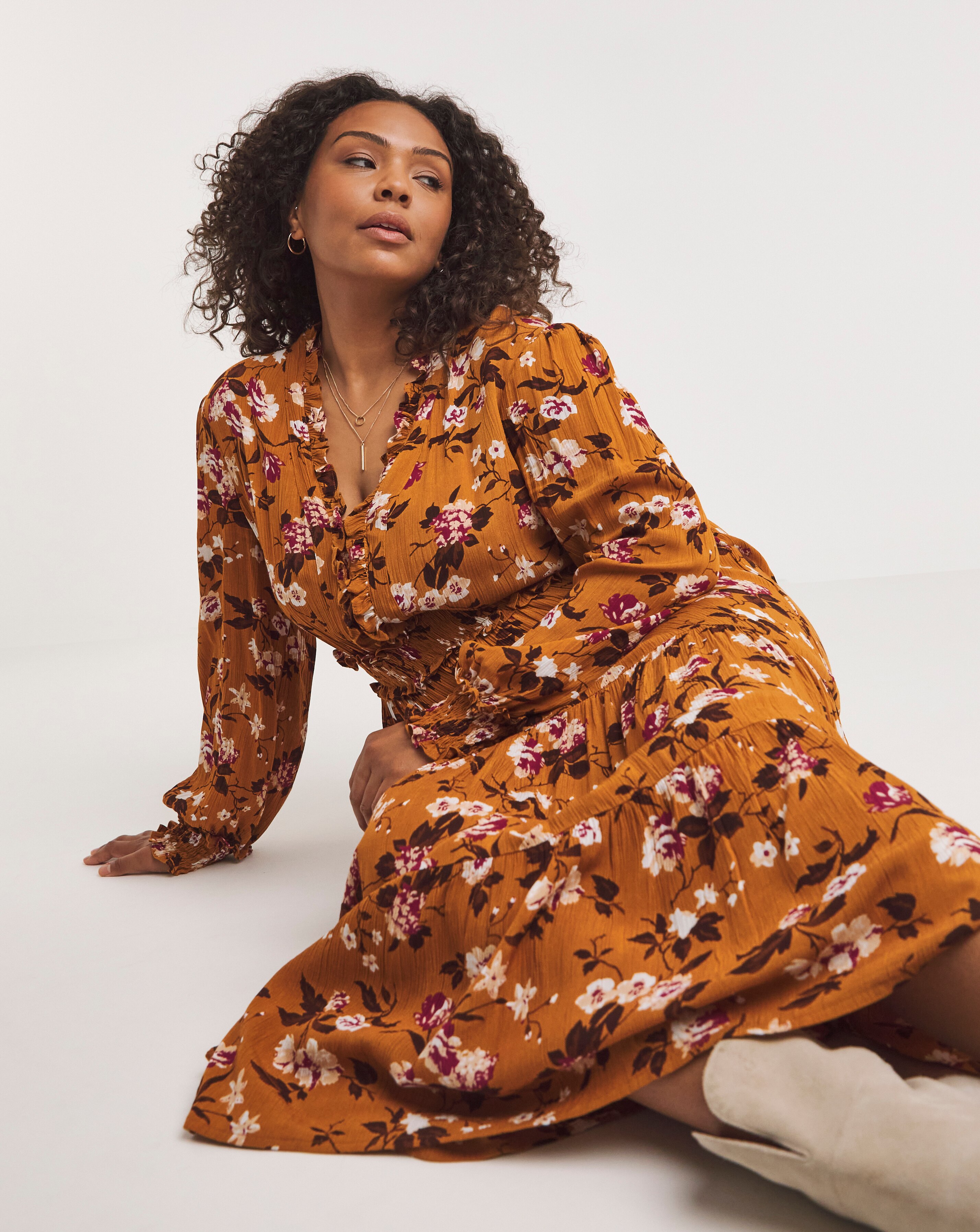 Joe Browns Perfectly Pretty Floral Woven Maxi Dress | JD Williams