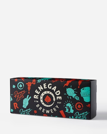 Renegade Craft Beer Gift Set 4 x 330ml Cans and Craft Glass