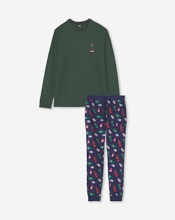 Christmas Graphic Pyjama Set