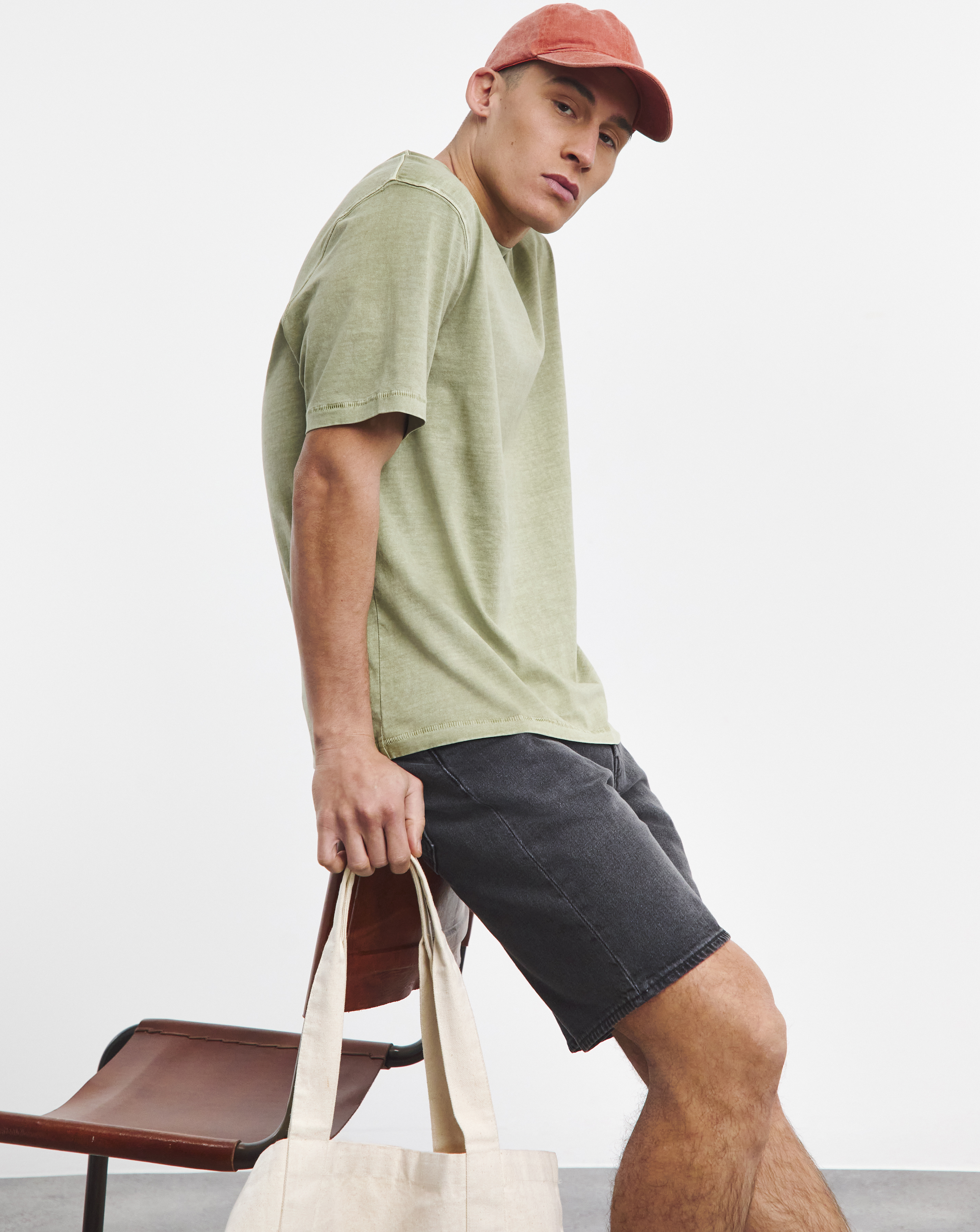 Garment Dyed Relaxed Fit T-Shirt