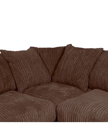 Ferguson Jumbo Cord Corner Sofa