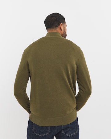 Timberland Cotton 1/4 Zip Jumper