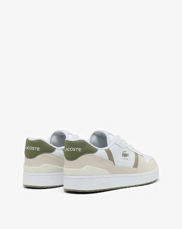 Lacoste T-Clip Set Trainers - White/Olive
