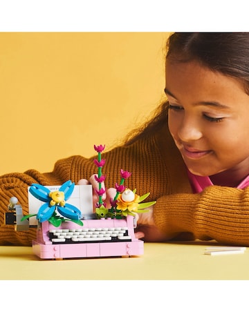 LEGO Creator 3in1 Typewriter with Flowers Toy Playset 31169