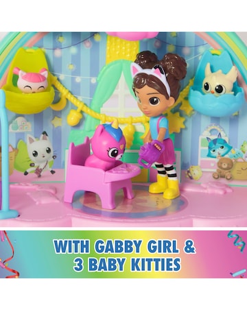 Gabby Dollhouse Kitty Care Playset