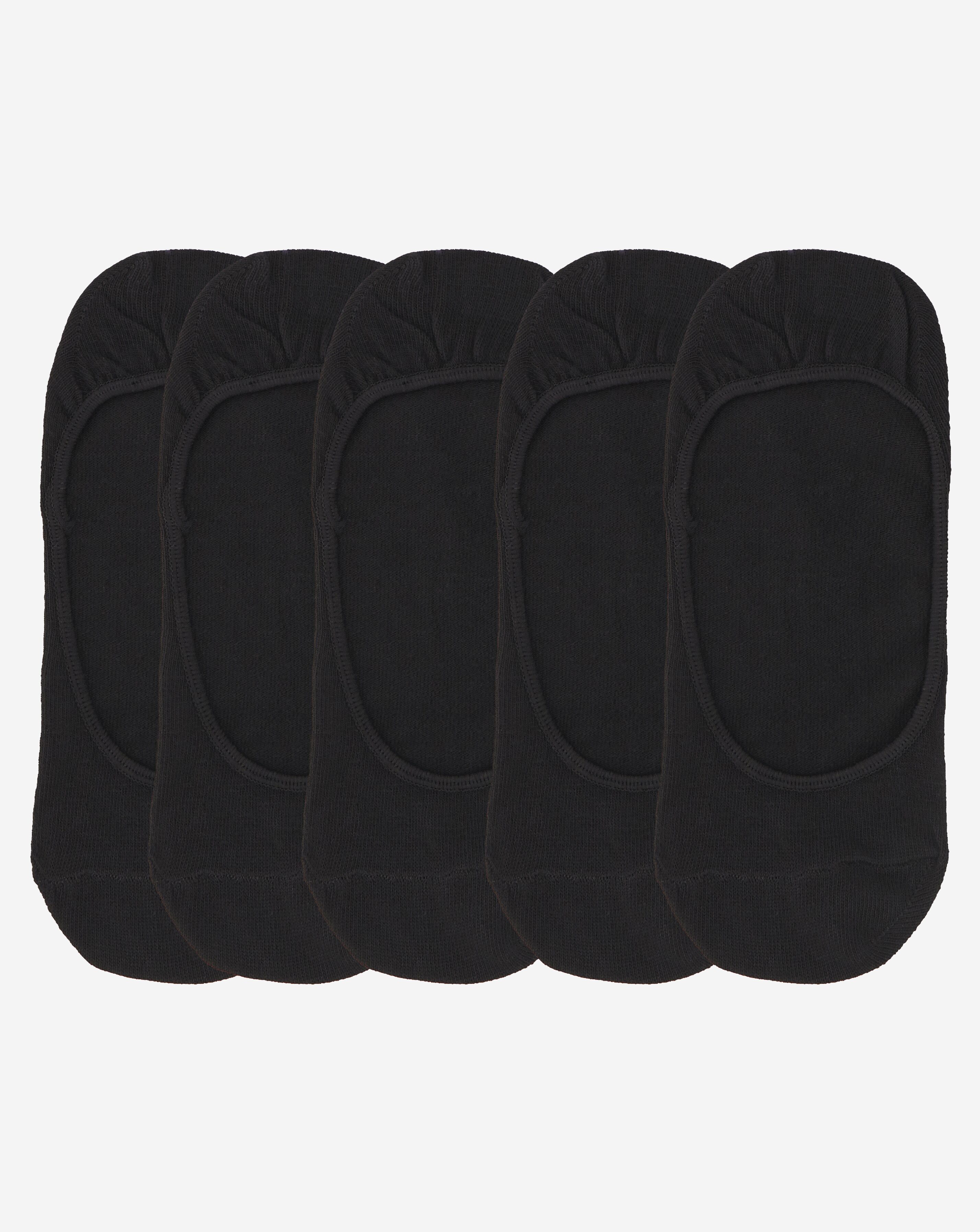 Pretty Secrets (5 Pair Pack) Footsies Black