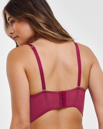 Adore Lace Padded Multiway Bra - Wine