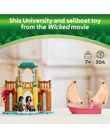 LEGO Wicked Glinda, Elphaba & Nessarose at Shiz University Building Set 75681