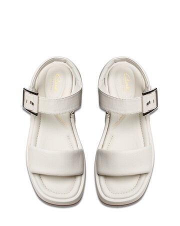 Clarks Alda Strap Leather Sandal Standard Fit
