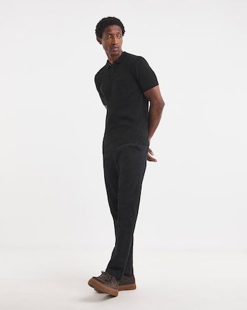 Value Knitted Short Sleeve Polo