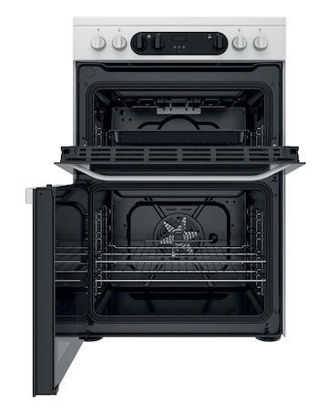 Hotpoint HDM67V9CMW/UK Electric Double Cooker - White