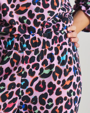 Pretty Secrets Value Long Sleeve Pyjama Set Leopard Print