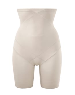 Miraclesuit Instant Tummy Tuck Firm Control Hi Waist Thigh Slimmer Nude