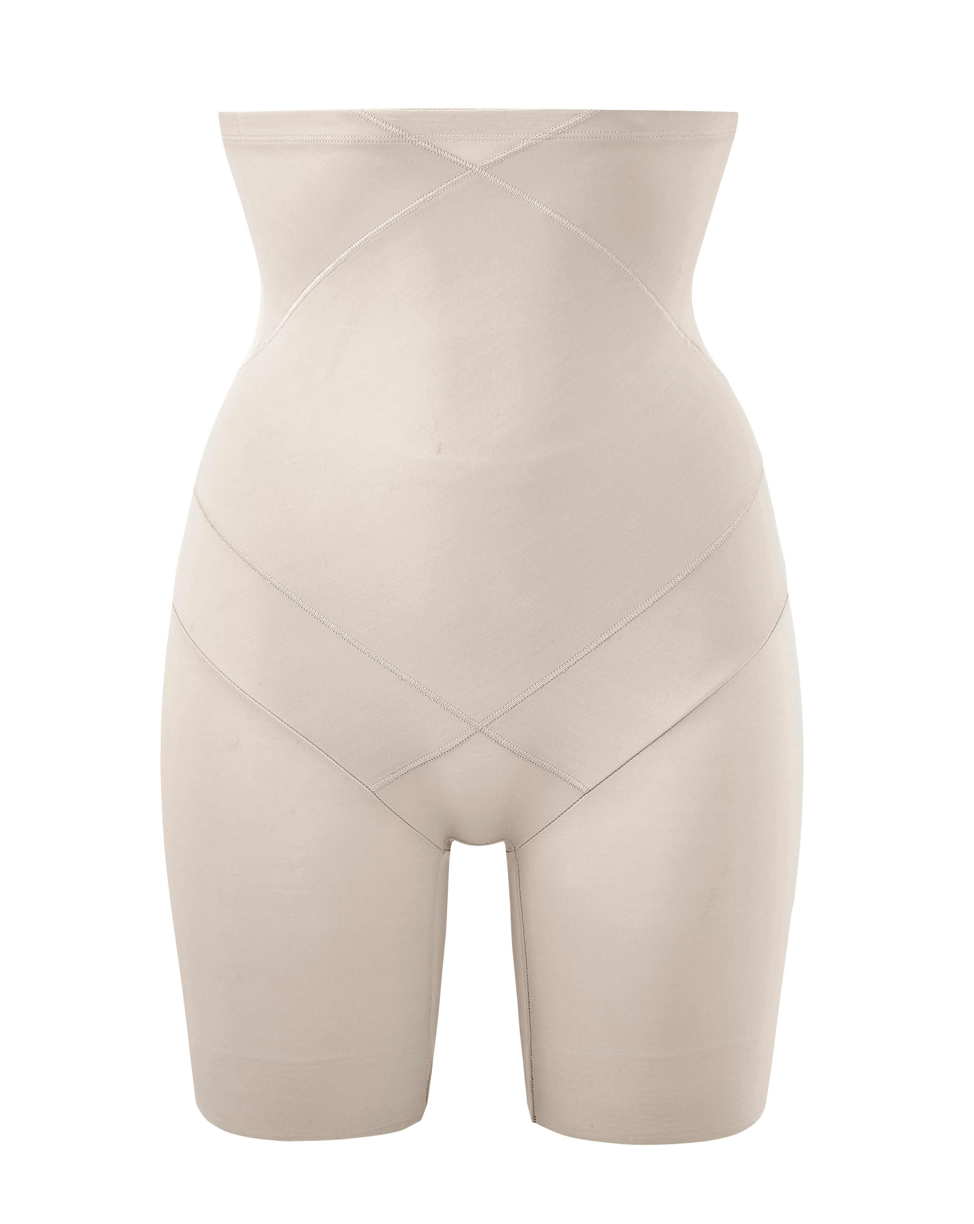 Miraclesuit Instant Tummy Tuck Firm Control Hi Waist Thigh Slimmer Nude