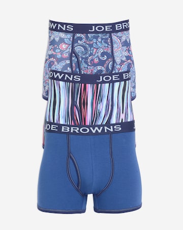 Joe Browns 3 Pack Boxers