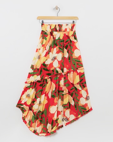 Hawaii Asymmetric Beach Skirt