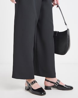 Arden Slingback Eyelet Mary Jane - Extra Wide Fit (EEE)